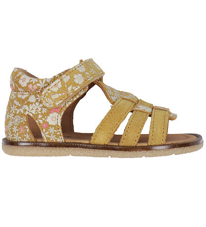 Wheat Sandalar - Bray - Tan White Blóm