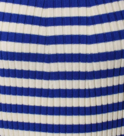 Hound Blússa - Prjónað - Stripe Prjón - Kóbalt Blue