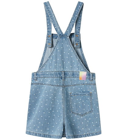 Name It Overalls - NmfJuliana - Light Blue Denim/Dots