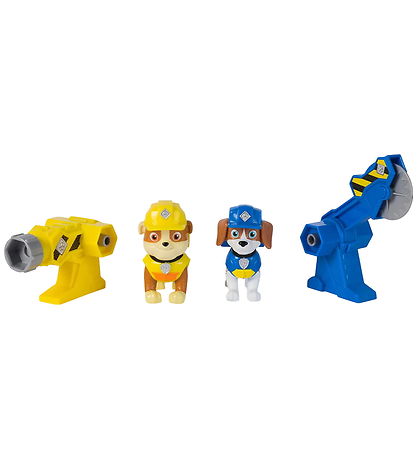 Rubble & Crew Spielzeug - Power Werkzeugwelpen - 2er-Pack
