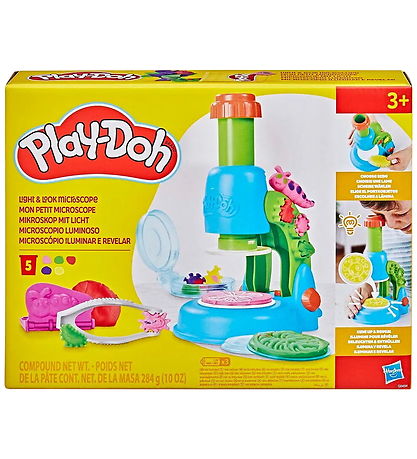 Play-Doh Leklera - Light & Titta på mikroskop