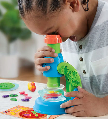 Play-Doh Leklera - Light & Titta på mikroskop