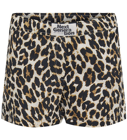 Kids Only Shorts - KogClara - Black/With Clara Leo