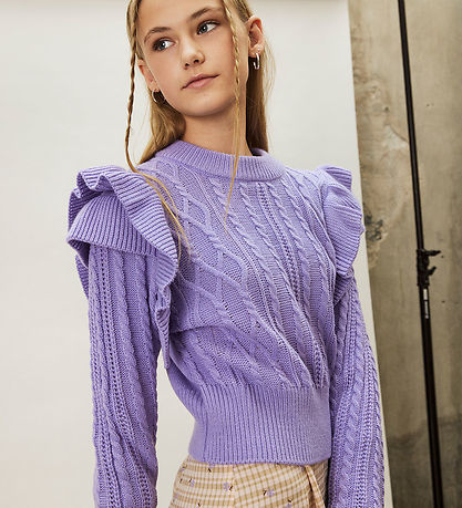 Hound Blússa - Prjónað - Lilac