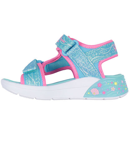 Skechers Sandalar M. Ljós - Mermaid Draumar - Blue/Multi