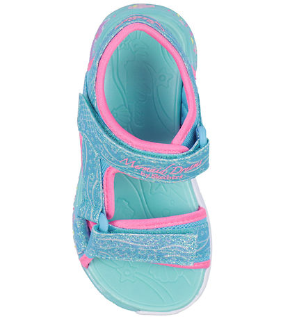 Skechers Sandalar M. Ljós - Mermaid Draumar - Blue/Multi