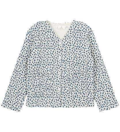 The New Jacket - Quilted - TnNiki - White Swan AOP