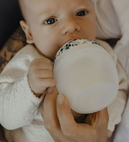 That's Mine x Élhée Feeding Bottle - 150 mL - Flores Duck Bunnie