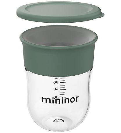 Mininor Cup w. Lid - Training - 220 mL - Arrow green