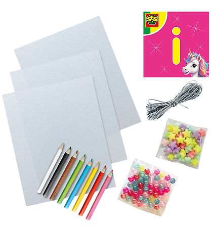 SES Creative Creation Set - Shrink plastic - Unicorn Bracelet