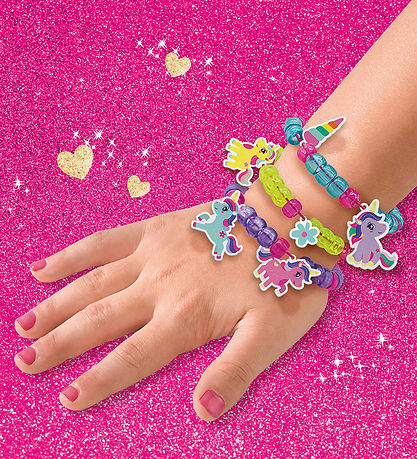 SES Creative Creation Set - Shrink plastic - Unicorn Bracelet