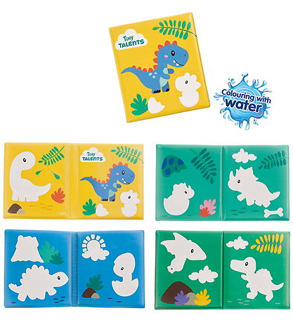 SES Creative Bath Book - Color with Water - Dino