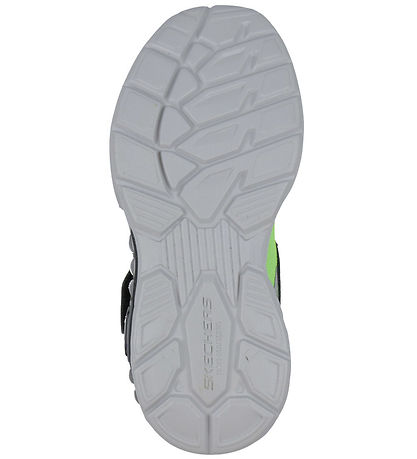 Skechers Skór M. Ljós - Light Storm 3 - Skær grænt/Black