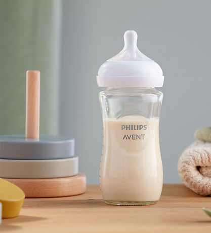 Philips Avent Nappflaska - Glas - Natural Svar - 240 ml - K