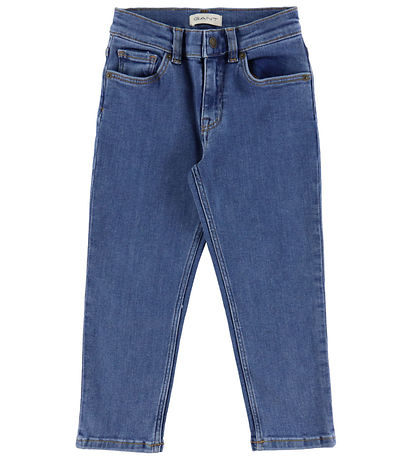 GANT Farkut - Denim - Lima Farkut - Mid Blue