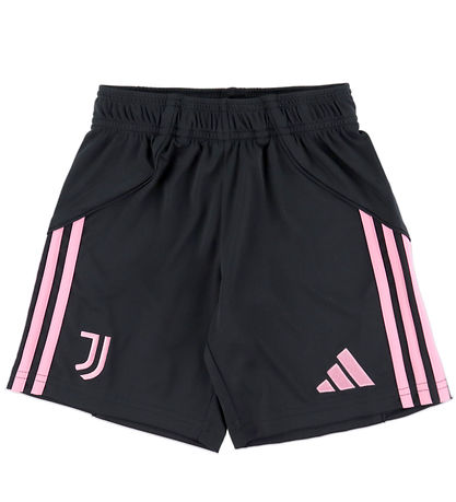 adidas Performance Stuttbuxur - JUVE H SHO Y - Svart/Bleikt