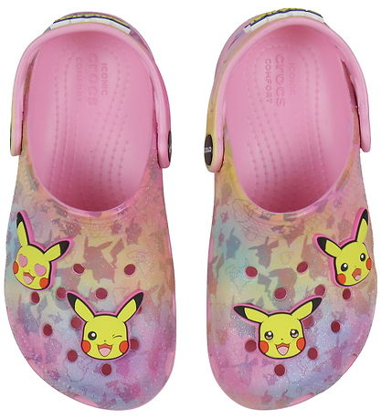 Crocs Sandalar - Pokémon Pikachu Bleikt - Multi