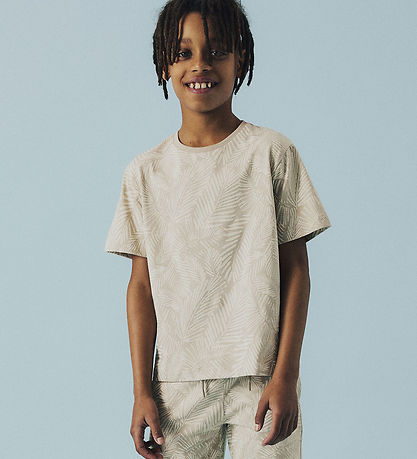 Name It T-shirt - NkmJivan - Islands fossil
