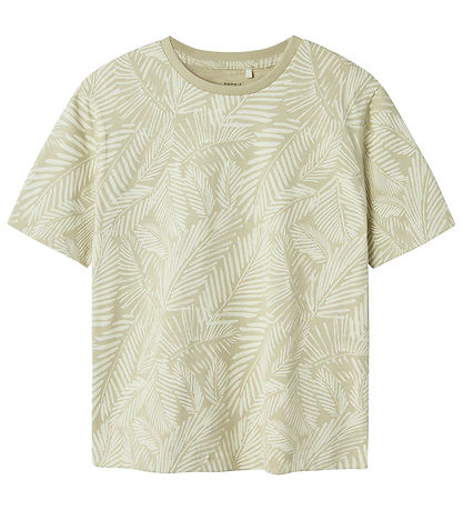 Name It T-shirt - NkmJivan - Islands fossil