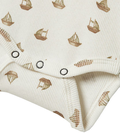 Lil' Atelier Body k/ä - Rib - NbmLavo - Coconut Milch m. Boote