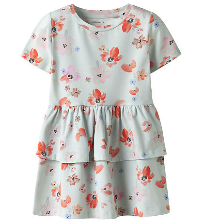 Name It Dress - NmfFina - Misty Blue