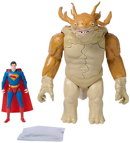 Superman Toy Figures - Kaiju & Superman - Slime Battle