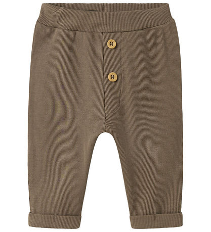Name It Trousers - Rib - NbmJular - Walnut