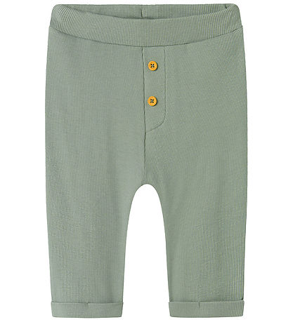 Name It Byxor - Rib - NbmJular - Slate Grå