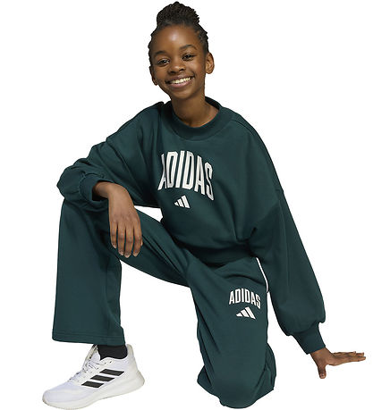 adidas Performance Sweatshirt - JG CLGT FT - Aurivy/White