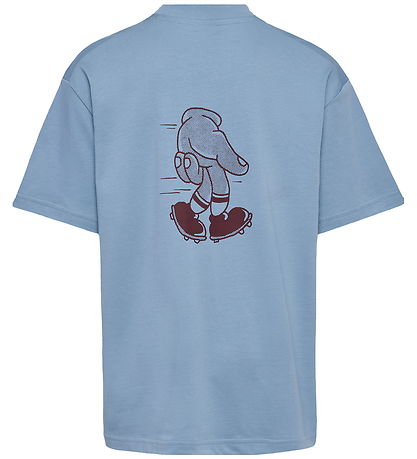 Hummel T-shirt - hmlLoose - Faded Denim