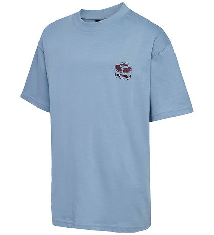 Hummel T-shirt - hmlLoose - Faded Denim