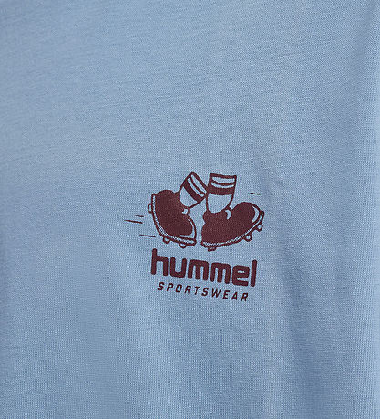 Hummel T-shirt - hmlLoose - Faded Denim