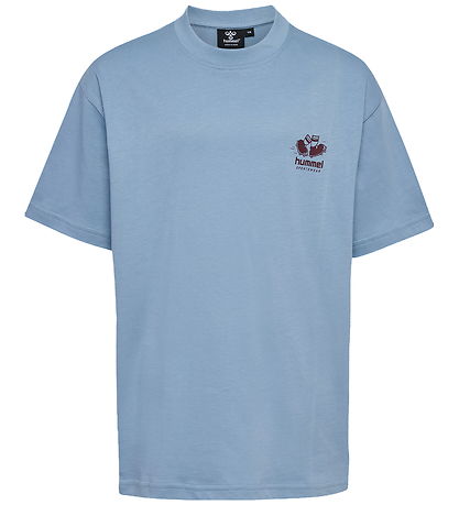 Hummel T-shirt - hmlLoose - Faded Denim