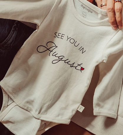 That's Mine Bodysuit l/s - See you in August