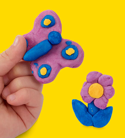 Play-Doh Leklera - 4-pack - 340 g - Skimrande metallic