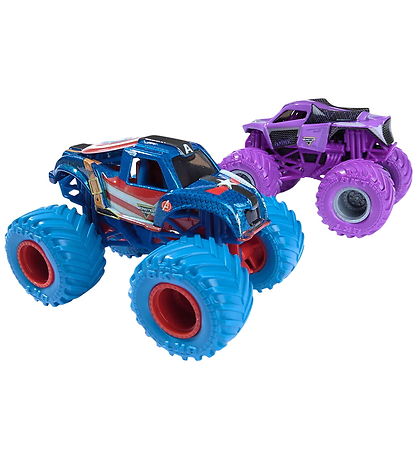 Monster Jam Truck - 1:64 - Marvel - 2er-Pack - Captain America g