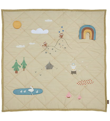 OYOY Activity Play Mat - Quilted - Forest Activity Blanket