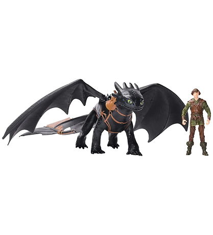 Dragons Toy Figures - Toothless & Hiccup