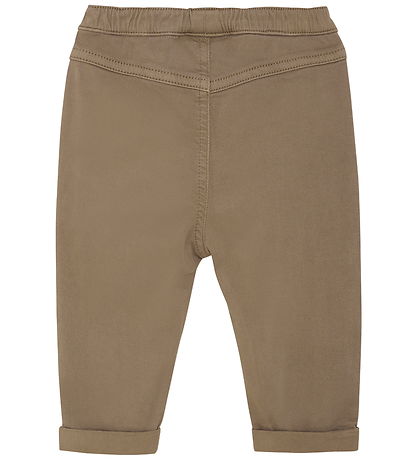 Minymo Trousers - Twill - Timber Wolf