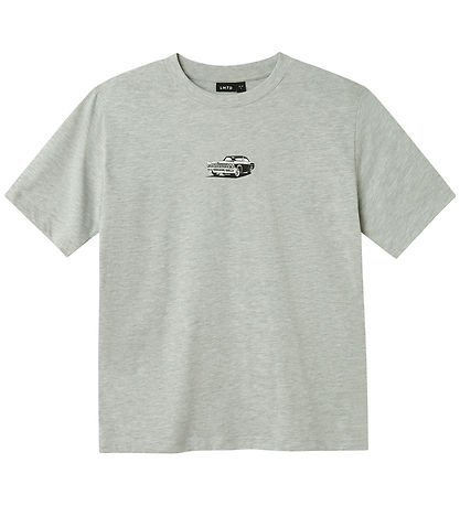 LMTD Bluse - NlmShostar - Light Grau Melange/Car