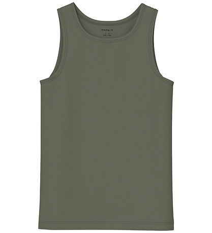 Name It Unterhemd - Noos - NkmTank - 2er-Pack - Tee Leaf/Dark Gr
