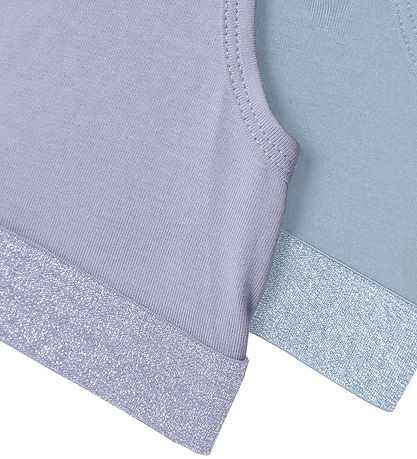 Name It Top - Noos - NkfShort - 2er-Pack - Purple Heather/Subdud