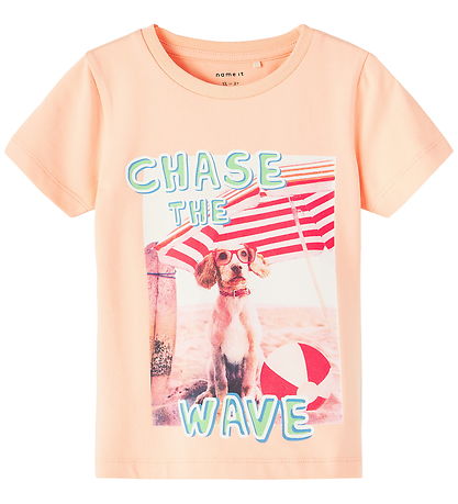 Name It T-Shirt - NmmPfeodor - Peach Nektar