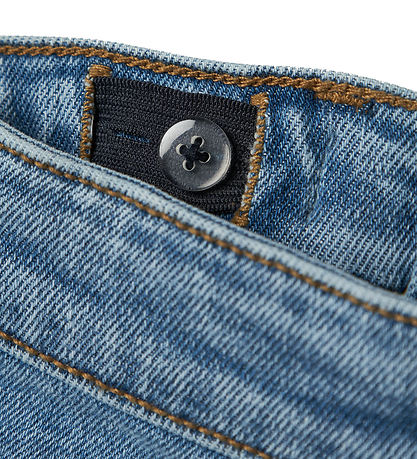 Name It Jeans - Noos - NmfBella - Medium+ Blue Denim/Bom Embroid