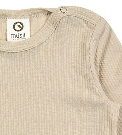 Müsli Bluse - Rib - Mellow - Kaschmir