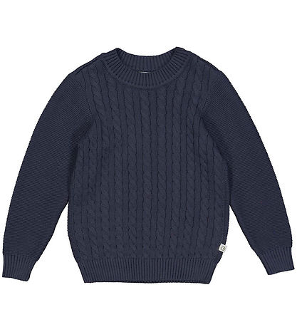 Müsli Blússa - Prjónað - Kapalsjónvarp - Nætursjónvarp Blue