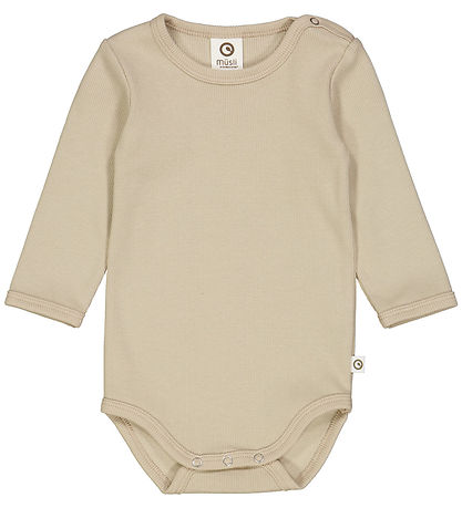 Müsli Bodysuit l/s - Rib - Cozy Me - Cashmere
