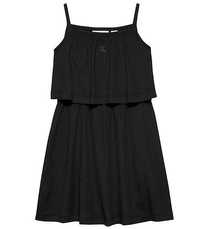Calvin Klein Dress - Crinkle Layered - CK Black