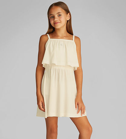 Calvin Klein Dress - Crinkle Layered - Tofu