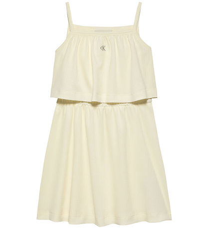 Calvin Klein Dress - Crinkle Layered - Tofu